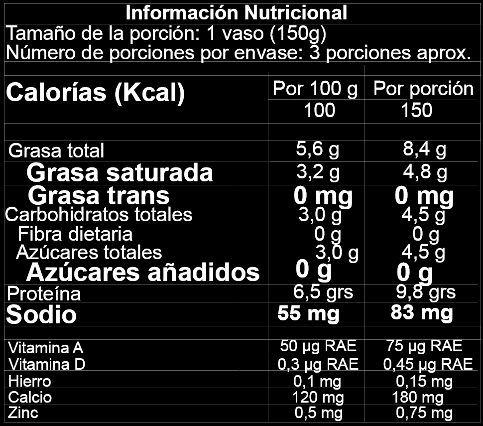 Yogurt Griego sin dulce 450grs - Image 2